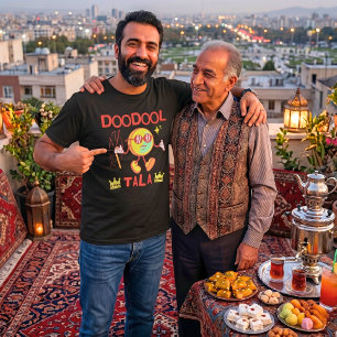 Doodool Tala Lustiges iranisches Geschenk für de T-Shirt