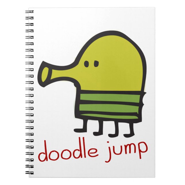 Doodsprung-Notebook Notizblock (Vorderseite)