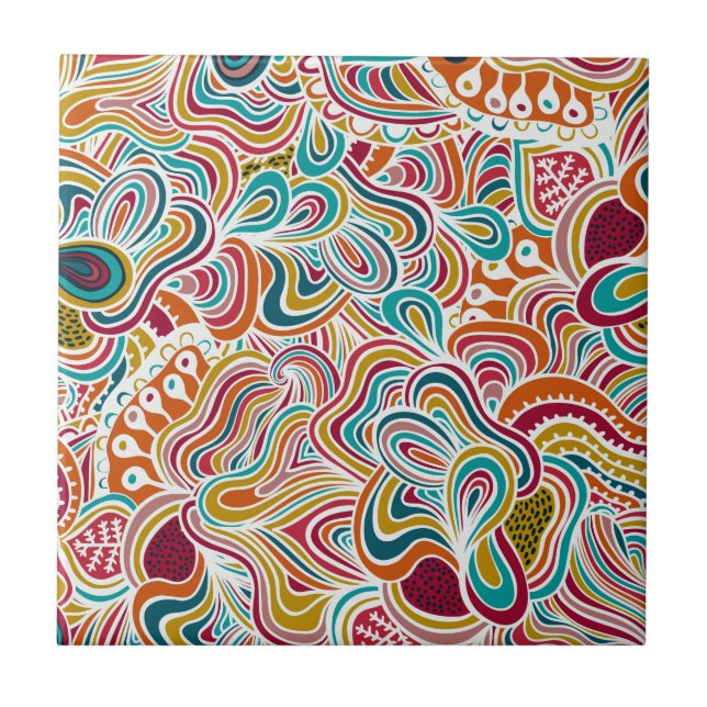 Doodulation Fliese (Vorderseite)