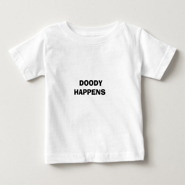 DOODY        GESCHIEHT BABY T-SHIRT (Vorderseite)