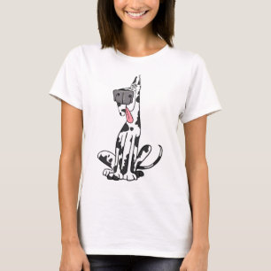 Doof Harlekin-Deutsche Dogge T-Shirt
