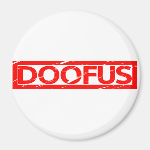 Doofus Briefmarke Magnet