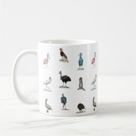 Doofy-Vogelmuster Kaffeetasse