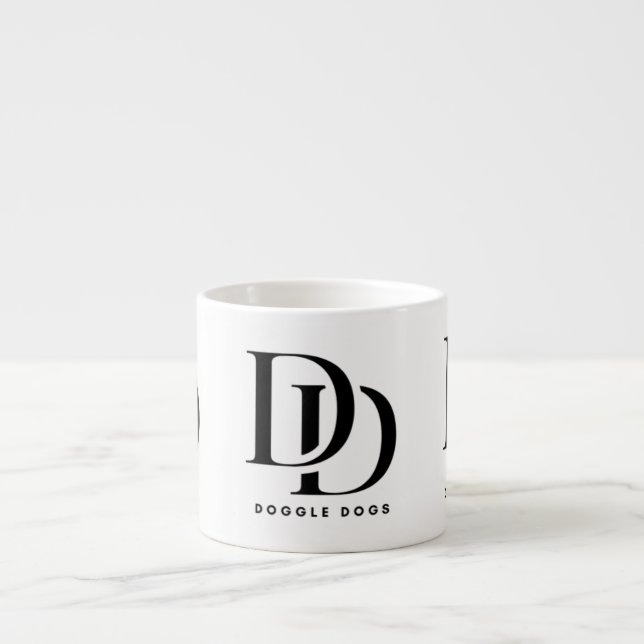 DOOGLE HUNDE ESPRESSOTASSE (Vorderseite)