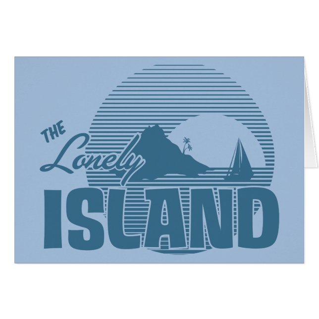 Dookie Insel - Blau (Vorderseite (Horizontal))