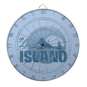 Dookie Insel - Blau Dartscheibe