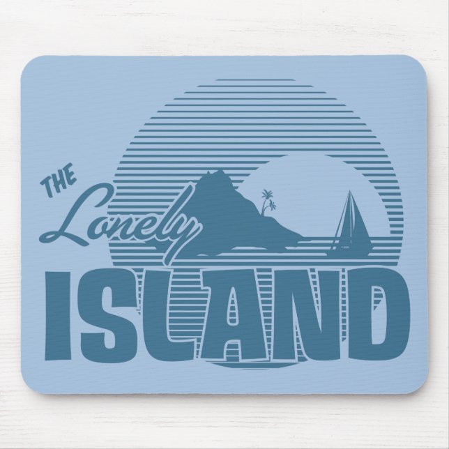 Dookie Insel - Blau Mousepad (Vorne)