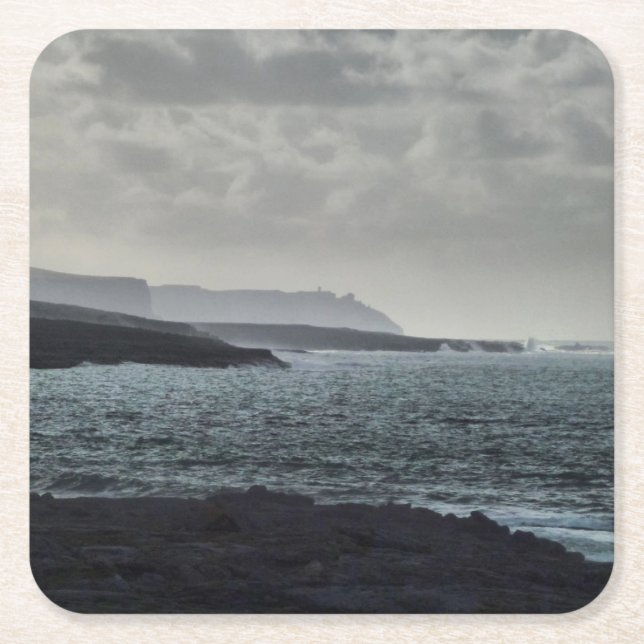 Doolin, das Burren, Irland Rechteckiger Pappuntersetzer (Vorderseite)