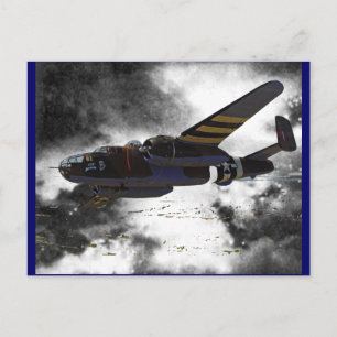 Doolittles Raiders B-25 Postkarte