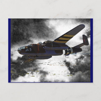 Doolittles Raiders B-25 Postkarte