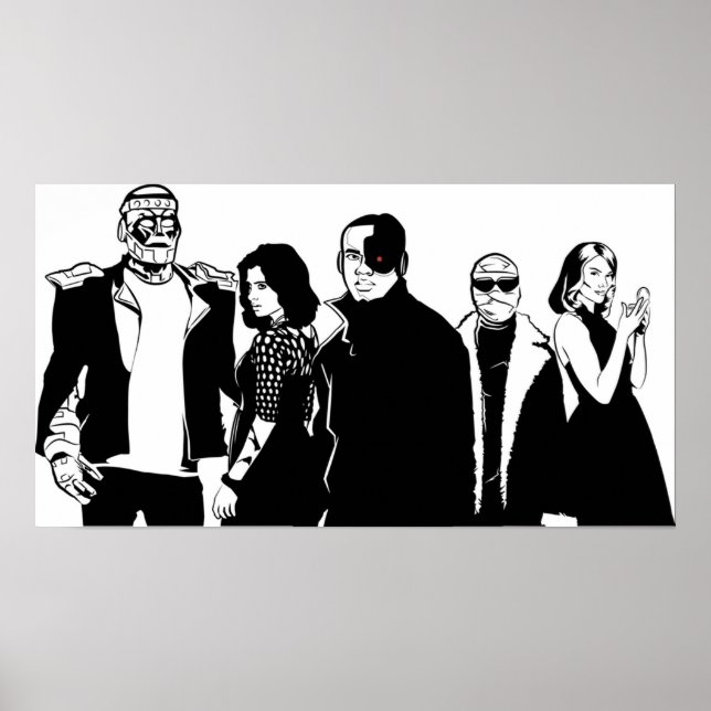 Doom Patrol cool Poster (Vorne)