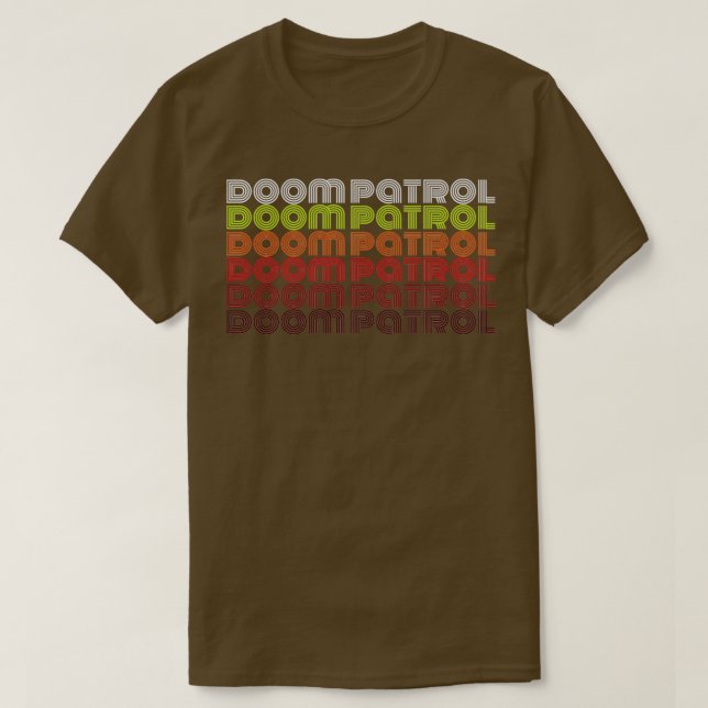 Doom Patrol Vintag Classic TShirt (Design vorne)