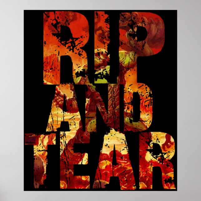 Doom - Rippe und Träne Poster (Vorne)