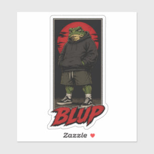 Doom The Toad Streetwear Charakter Grafik  Aufkleber