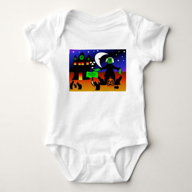 Doom Town Baby Strampler (Vorderseite)