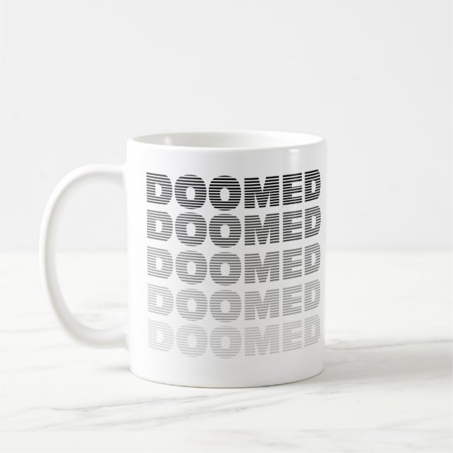 Doomed Throw Kaffeetasse (Links)