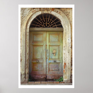 Door-Acciaroli, Italien Poster