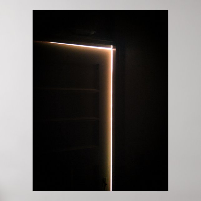 Door Ajar Light Poster (Vorne)