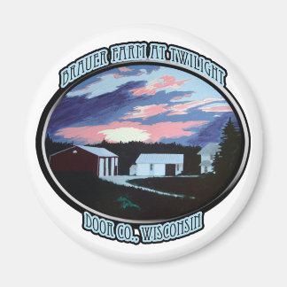 Door Co. , WI Bauernhof Magnet