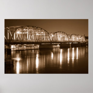 Door County Wisconsin Brücke Poster