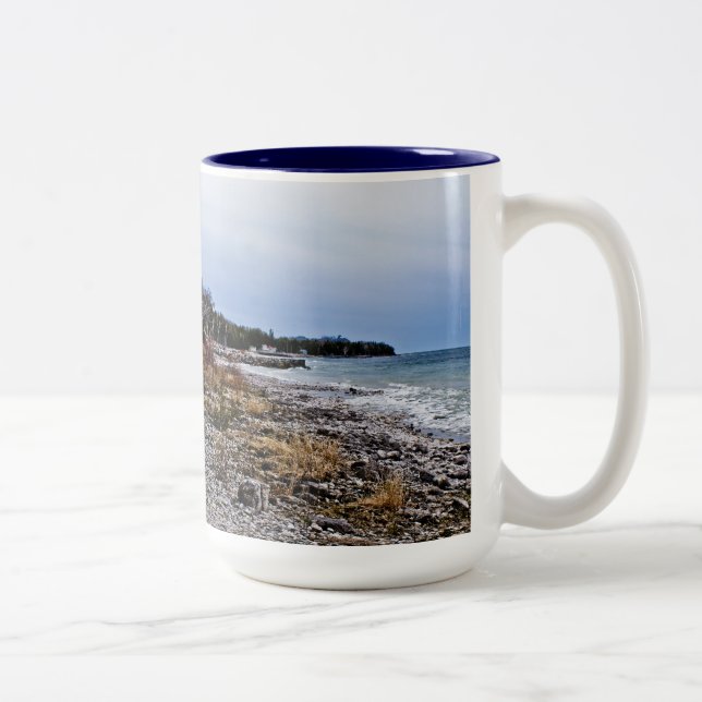 Door County Zwei-Ton Tasse (Rechts)