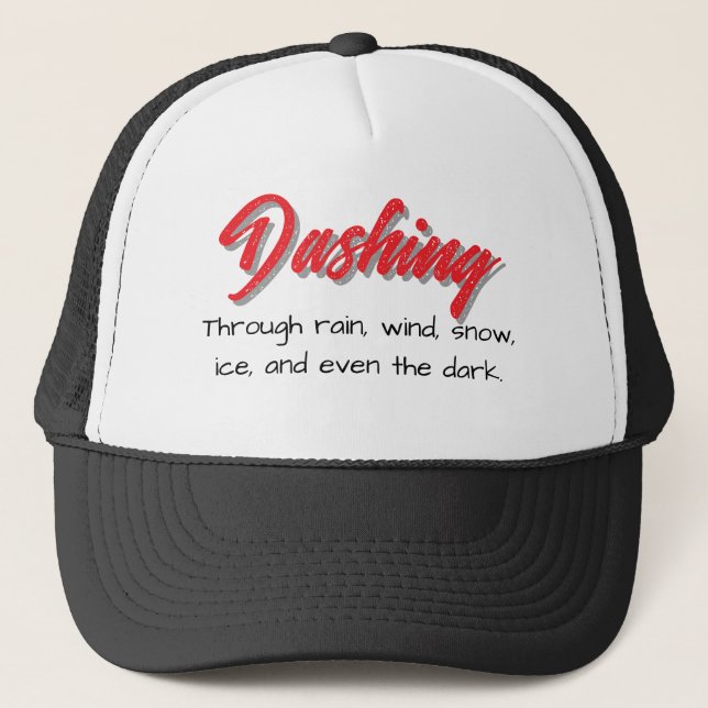 Door Dash Hat Truckerkappe (Vorderseite)