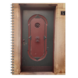 Door-Foto-Notebook Notizblock