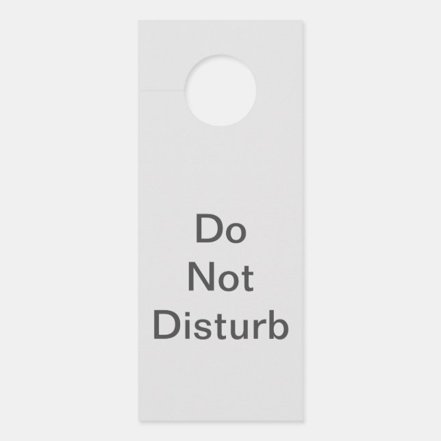 Door Hanger Türanhänger (Vorderseite)