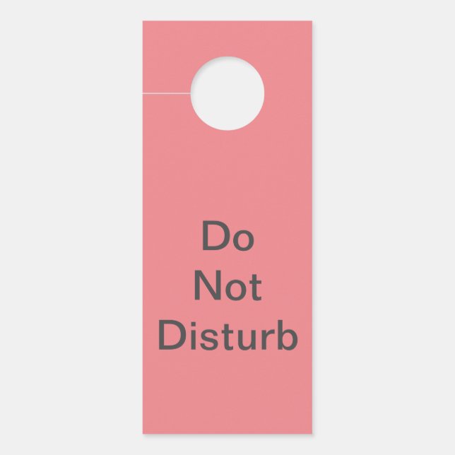 Door Hanger Türanhänger (Vorderseite)