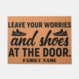 Door Mat für drinnen oder draußen personalisieren  Fußmatte