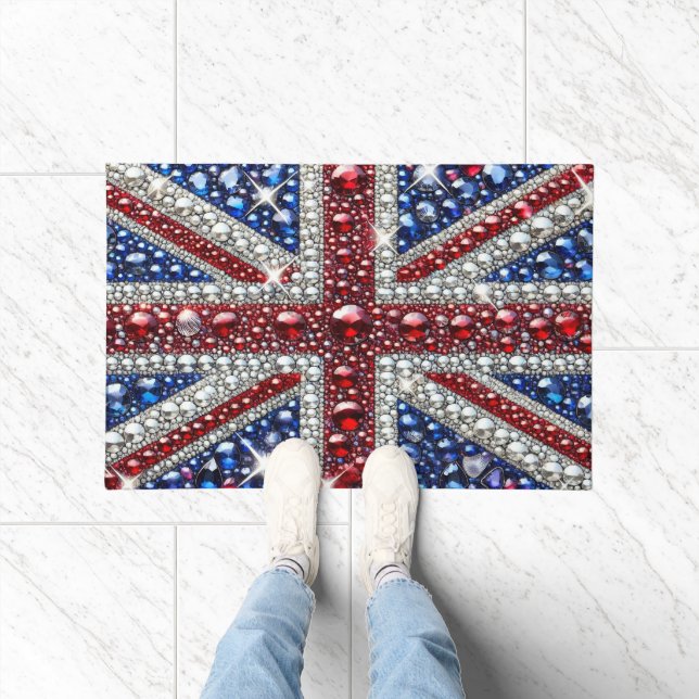 Door Mat mit britischer Farbgestaltung Fußmatte (Indoor)
