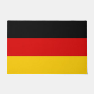 Door Mat mit der Flagge Deutschlands Fußmatte