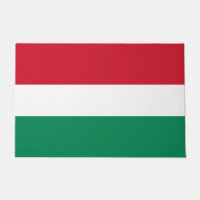 Door Mat mit Flagge Ungarns