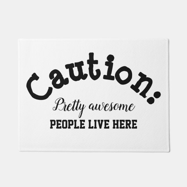 Door Mat - phantastische Personen Fußmatte (Vorderseite)