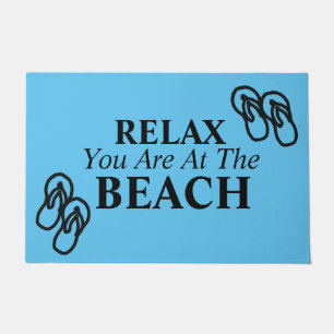 Door Mat Relax am Strand Fußmatte