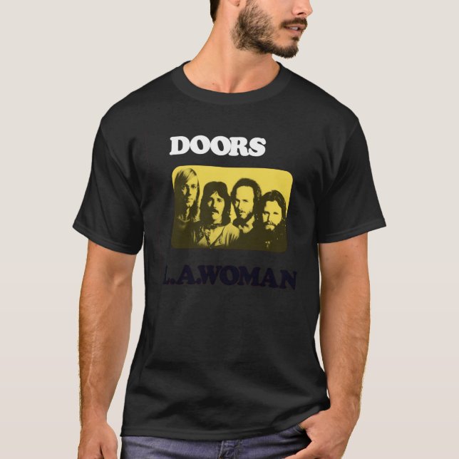 Doors L.A Woman Mixed Text Classic T - Shirt (Vorderseite)