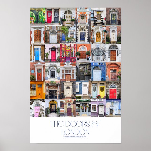 Doors of Amsterdam Poster (Vorne)