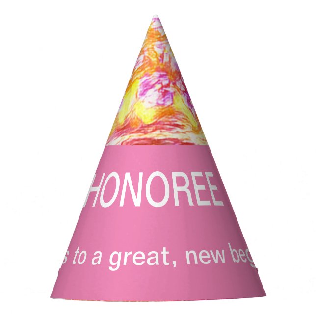 Doorway to Happy Gratulation Celebration Partyhütchen (Vorderseite)