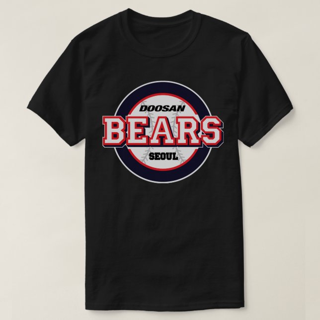 Doosan Bears Seoul KBO Logo Classic T Shirt (Design vorne)