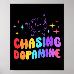 Dopamin-Psychische Ästhetik Poster
