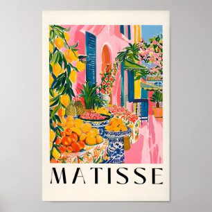 Dopamindekoration, spanische Wandkunst, Blumenmark Poster