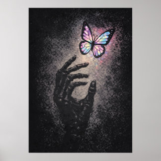 Dopamine Gothic, Psychische Gesundheit, Abstrakter Poster