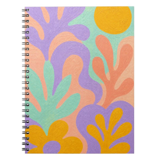 Dopamine-Pastell-Notizbuch Notizblock (Vorderseite)