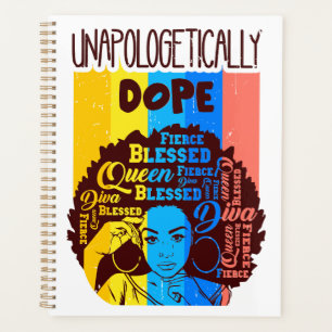Dope Black Queen African Woman Me Planer