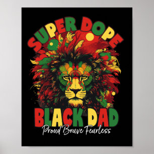 Dope Black Vater Black History Monte Poster