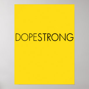 DOPESTRONG LANCE ARMSTRONG PARODIE POSTER