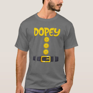 Dopey Halloween ZwergKostümfarbenanpassung T-Shirt