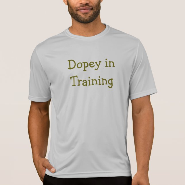 Dopey Herausforderung im Training T-Shirt (Vorderseite)