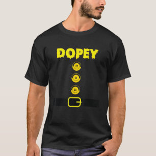 Dopey Zwerg Kostümfarbe passt Familie Dopey Ha T-Shirt