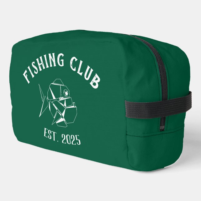 Dopp-Kit für den benutzerdefinierten Fischereiklub Waschbeutel (Linke Seite)